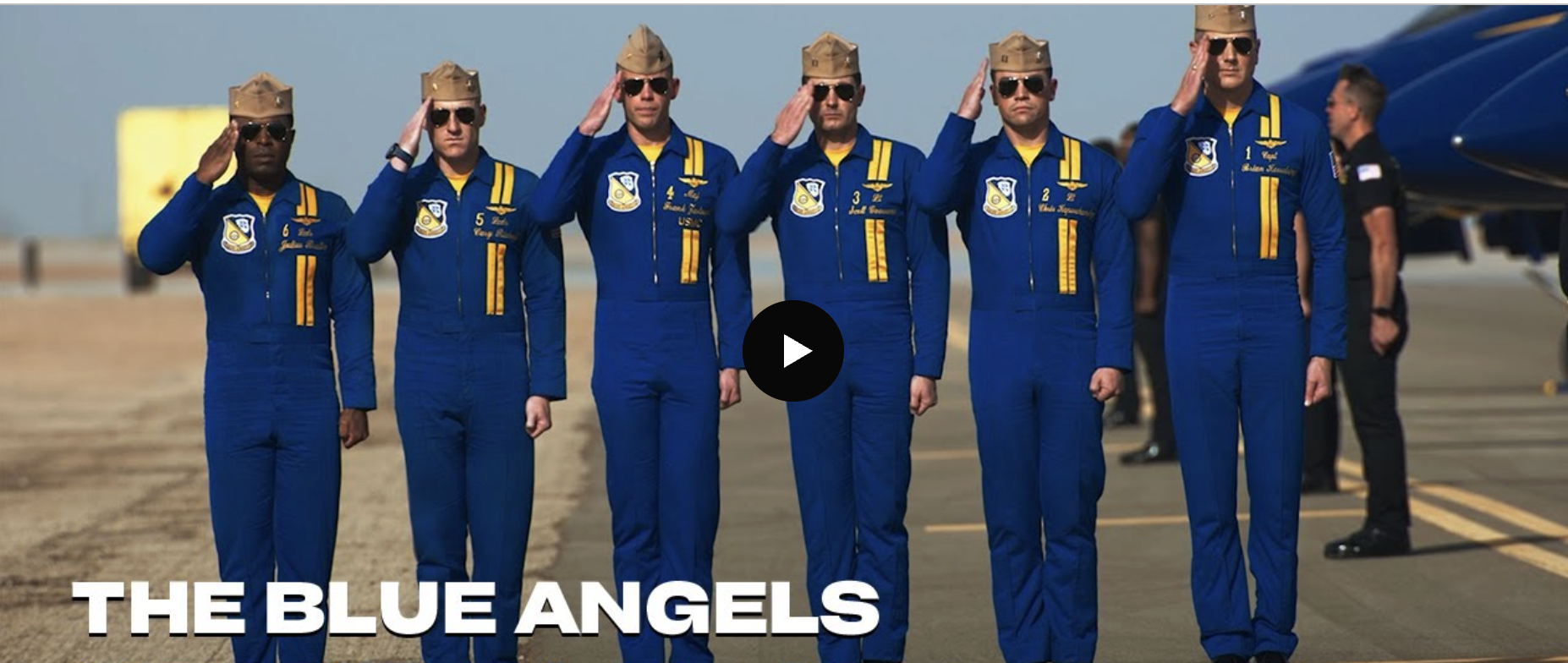 “Happy to be here” – Adopting an attitude of gratitude like the Blue Angels