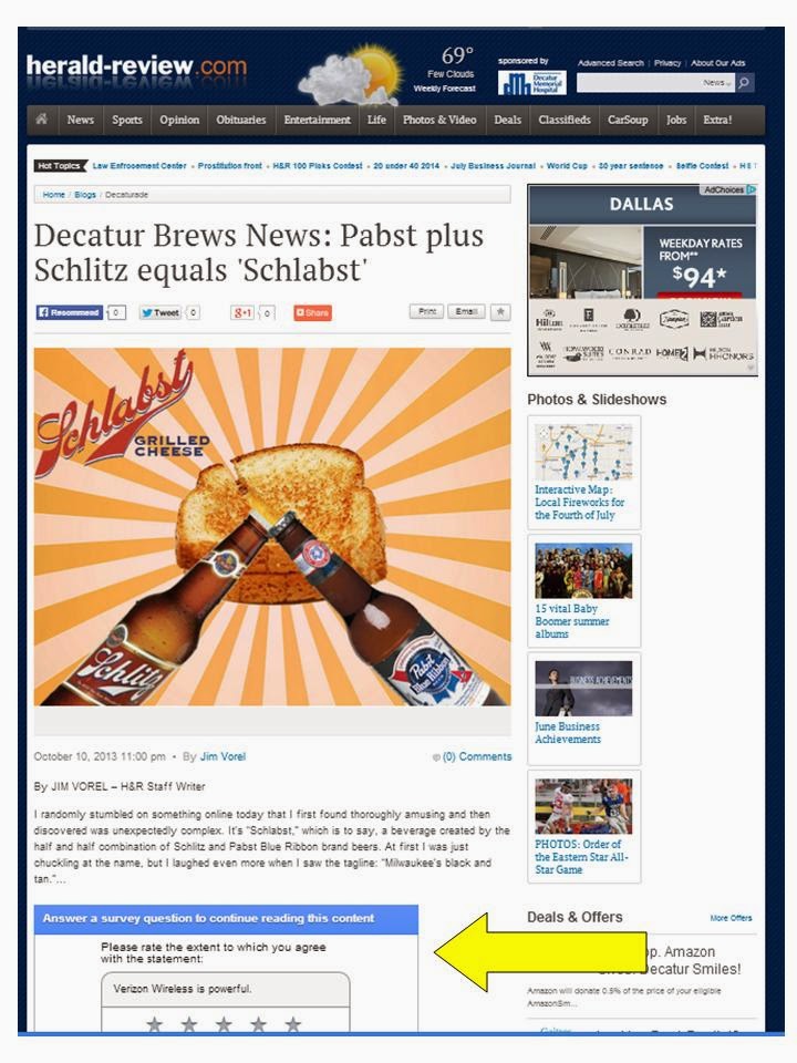 Searching for alternatives to paywalls for newspaper websites