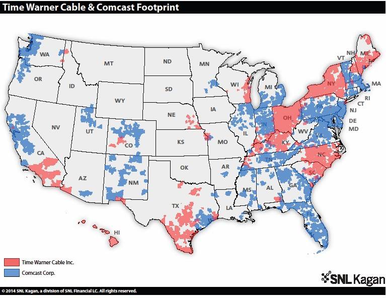 Comcast purchase of Time Warner puts the cable operator in position to be a marketing powerhouse